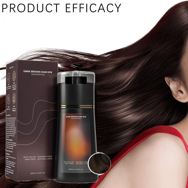 Hair Spray Color - شامبو صبغة الشعر 3 في 1،