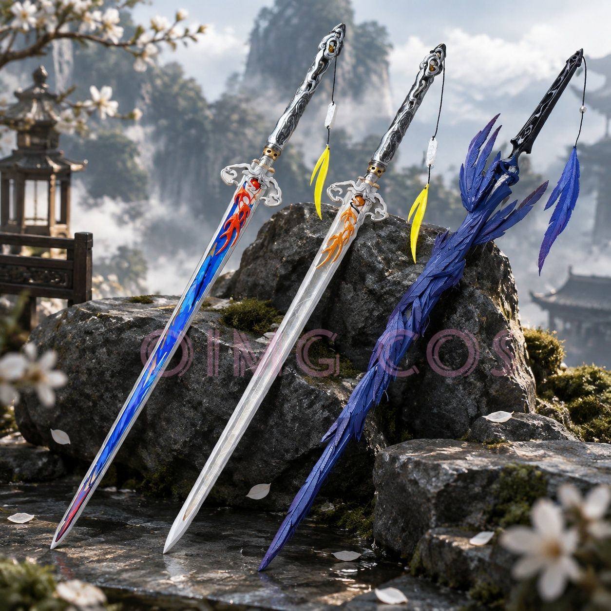 Cosplay Prop Dagger - أدوات تنكرية لشخصية يانغيانغ شوانلينغ من