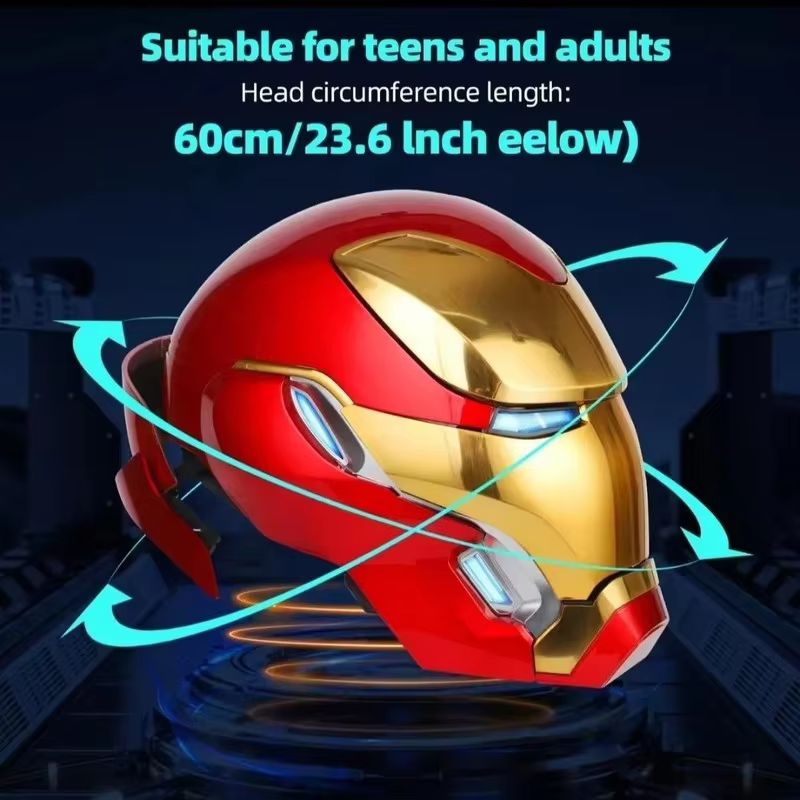 خوذة آيرون مان Mk50 قابلة للار - مراجعة Cosplay Fire Prop وسعره