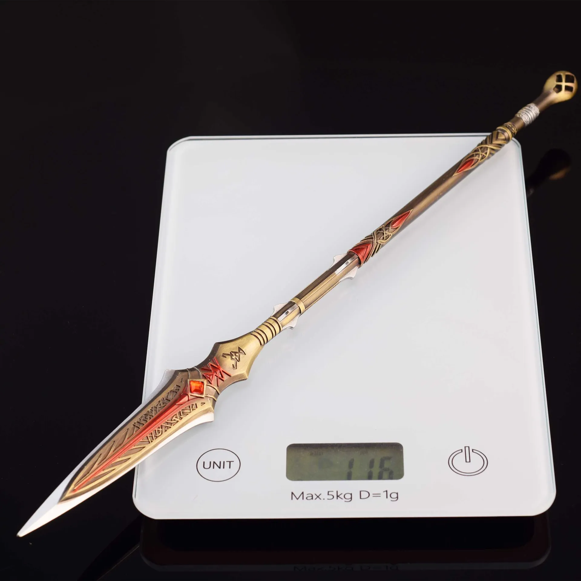 35 سنتيمتر Depnier الرمح كراتو - مراجعة Cosplay Prop Dagger وسعره