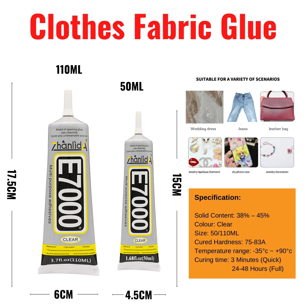 لاصق E7000 شفاف متعدد الاستخدا - مراجعة Contact Cement Glue وسعره