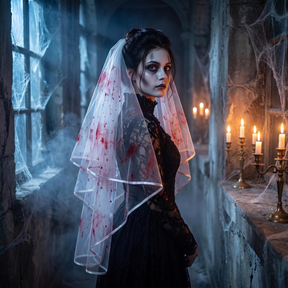 حجاب شعر سهل الارتداء مع مشط،  - مراجعة Easy Cosplay Prop وسعره